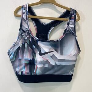 Nike Fit Sports Bra Dri Fit Small Multicolor Padded